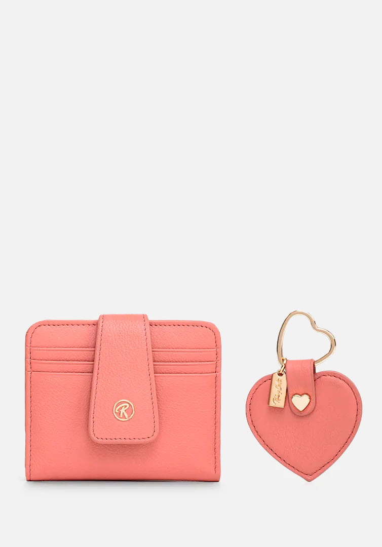 SET BILLETERA Y LLAVERO LOVE II