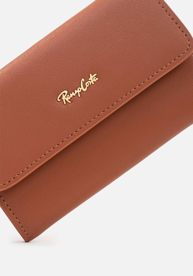 MONEDERO CLASICO DE CUERO COLOR ENTERO
