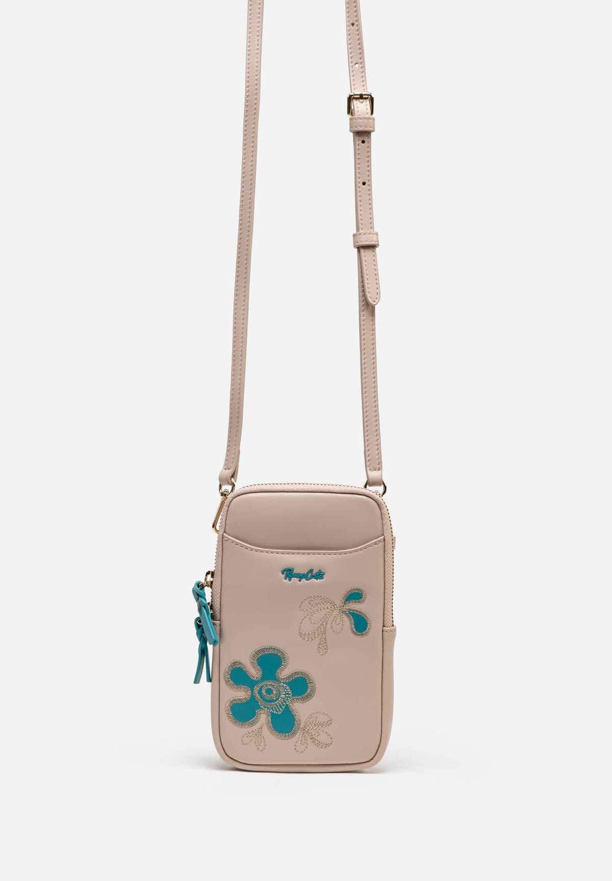 PORTACELULAR FLORA STITCH