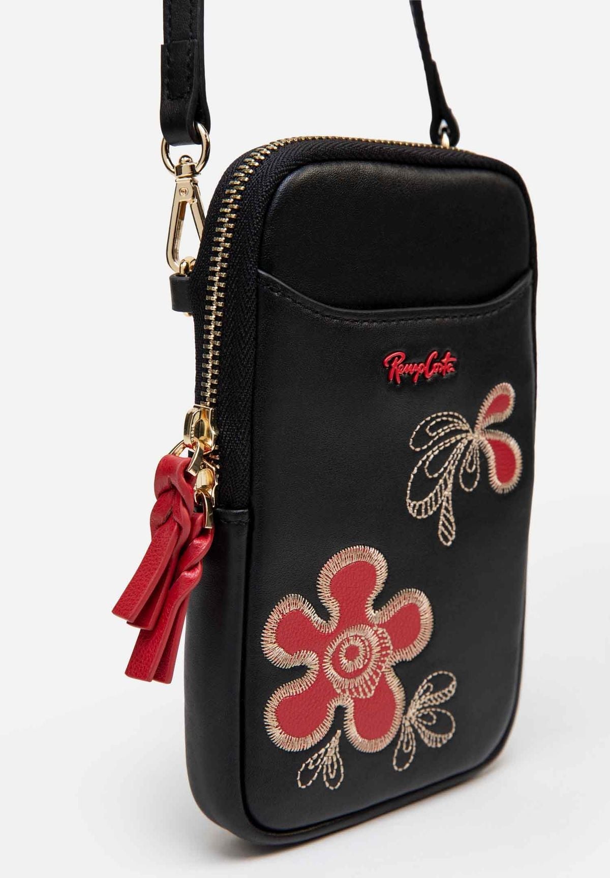 PORTACELULAR FLORA STITCH