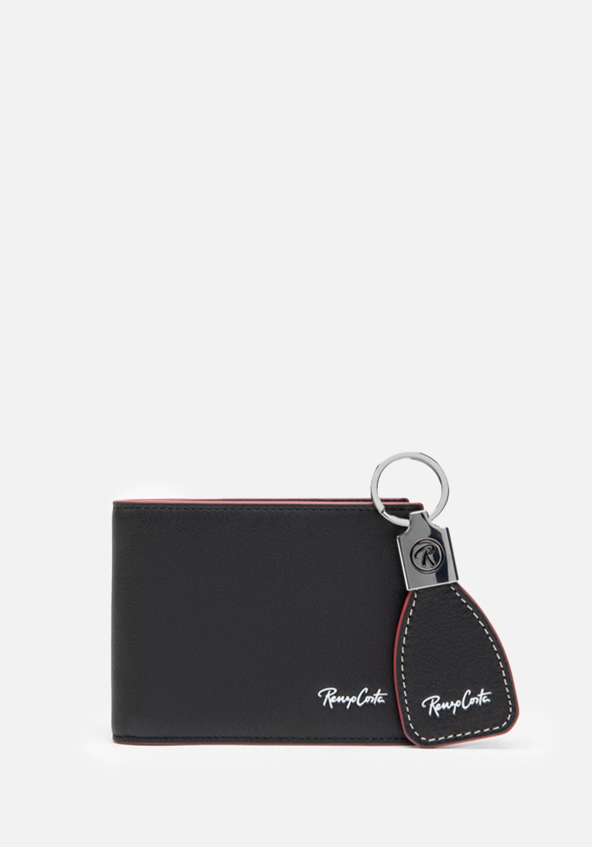 SET BILLETERA & LLAVERO RED LINE