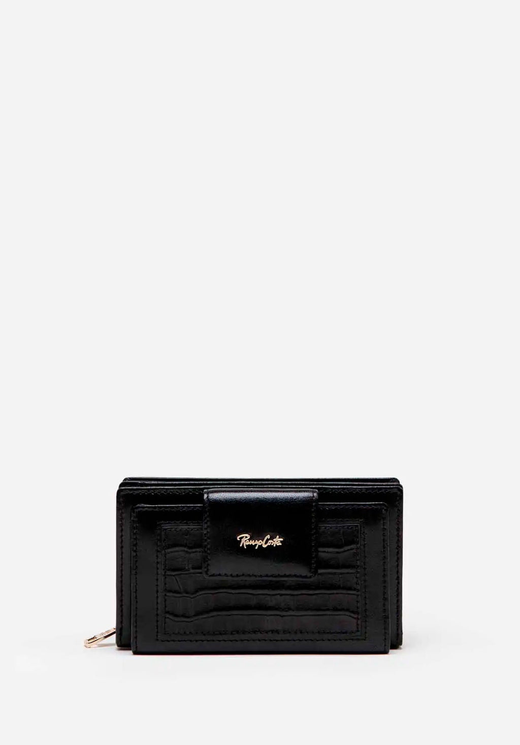 BILLETERA MEDIANA CROCO BELLE