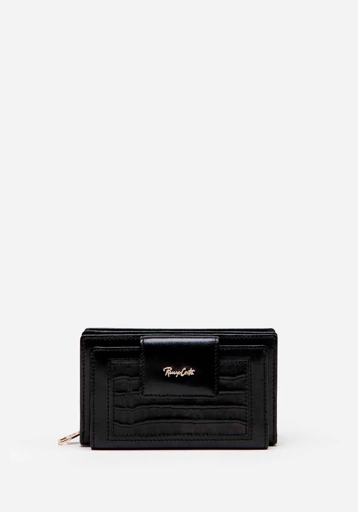 BILLETERA MEDIANA CROCO BELLE